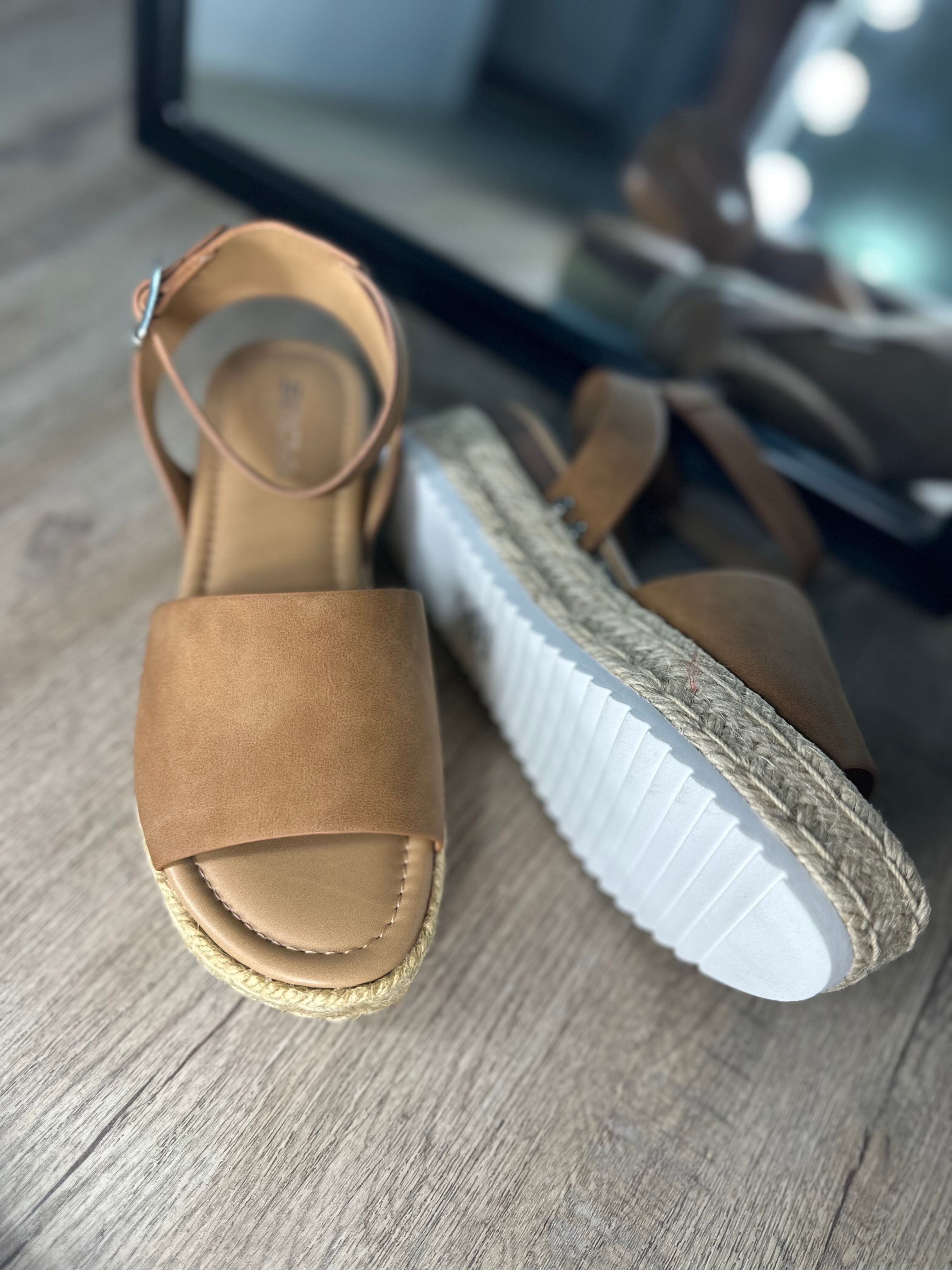 Huaraches con plataforma
