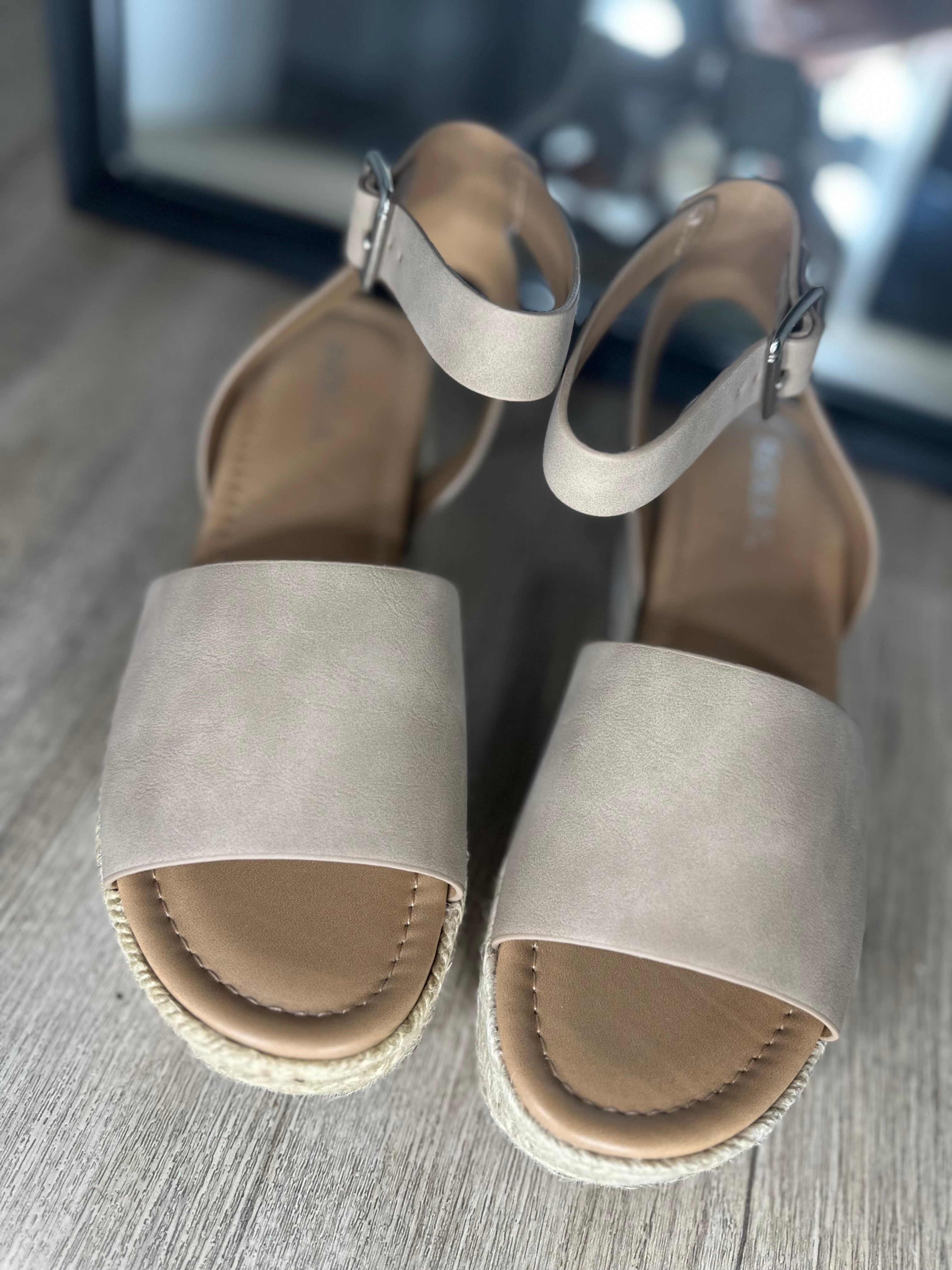 Huaraches de plataforma